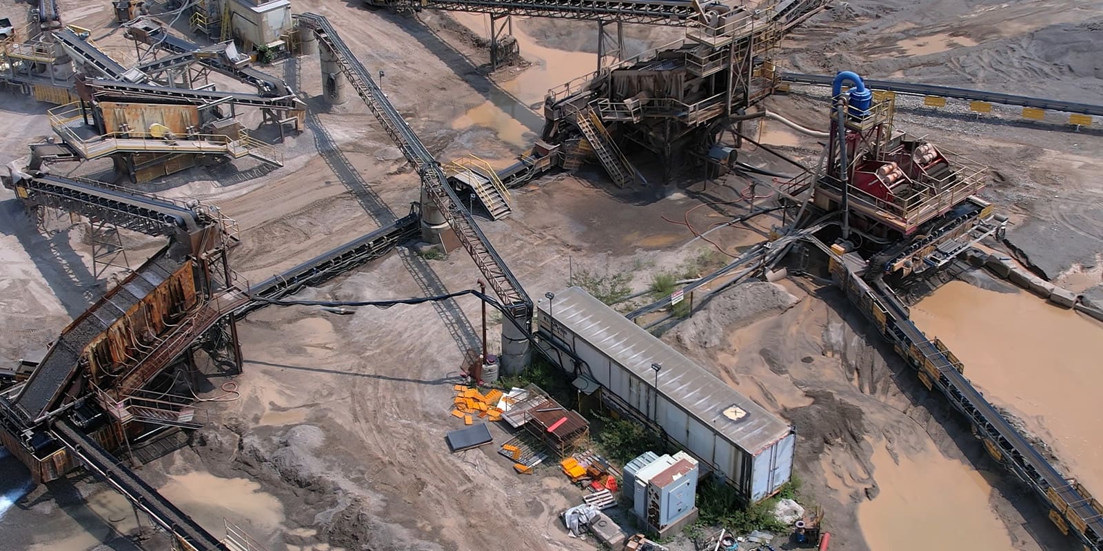 Industrial Mining Field